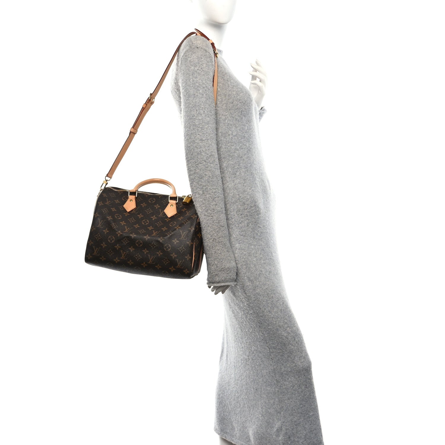 Louis Vuitton Monogram Speedy Bandouliere 30 2 of 11