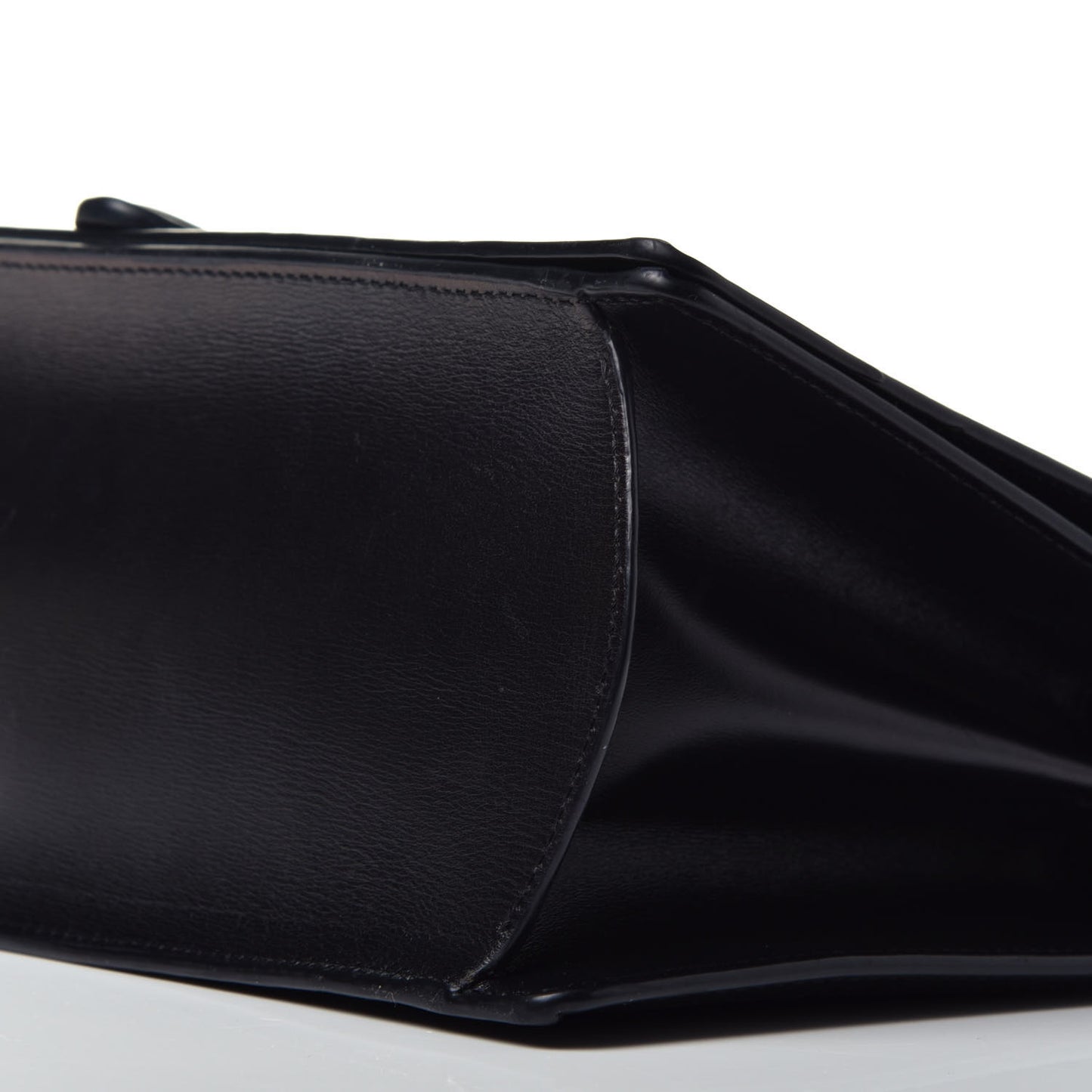 Calfskin Medium Barcelona Shoulder Bag Black
