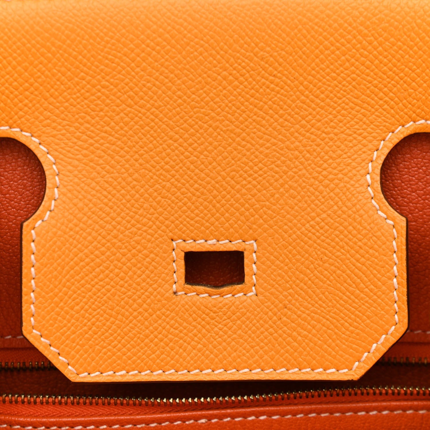 Hermes Epsom Candy Birkin 35 Jaune D'Or Feu 12 of 13