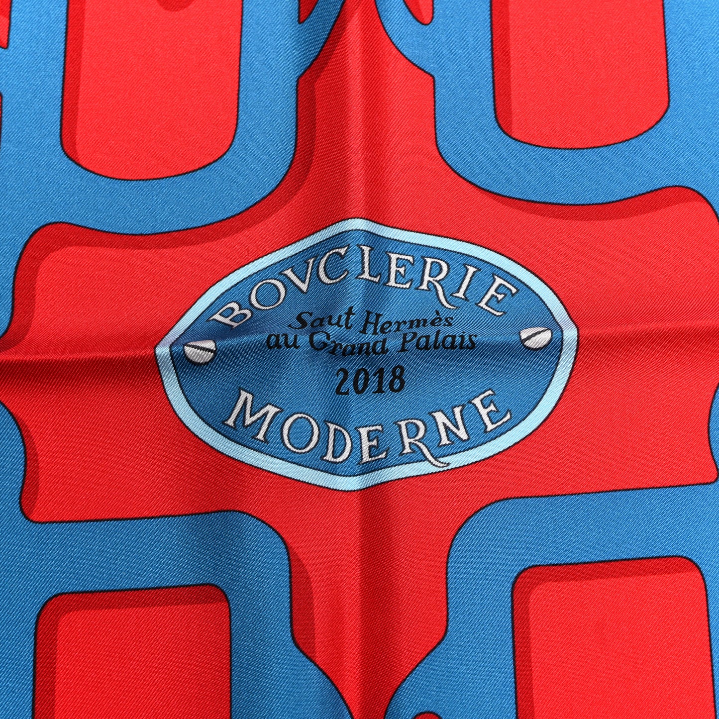 Silk Bouclerie Moderne Scarf 90