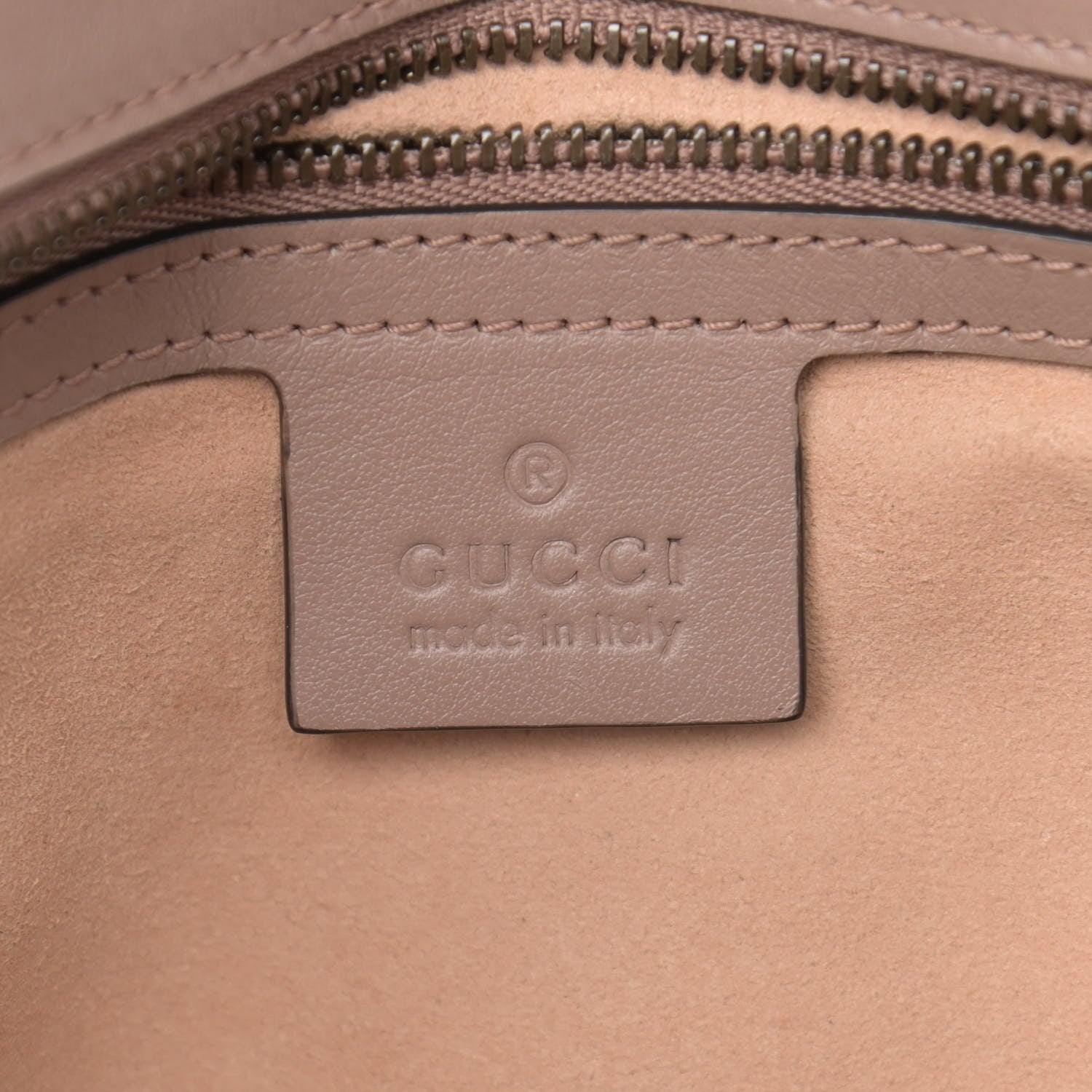 Gucci Calfskin Matelasse Small GG Marmont Shoulder Bag Porcelain Rose 5 of 10