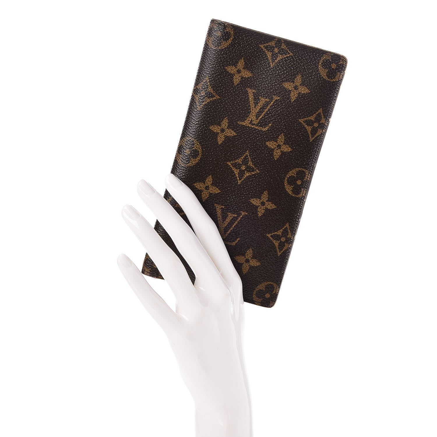 Louis Vuitton Monogram Porte Valeurs Checkbook Wallet 2 of 10
