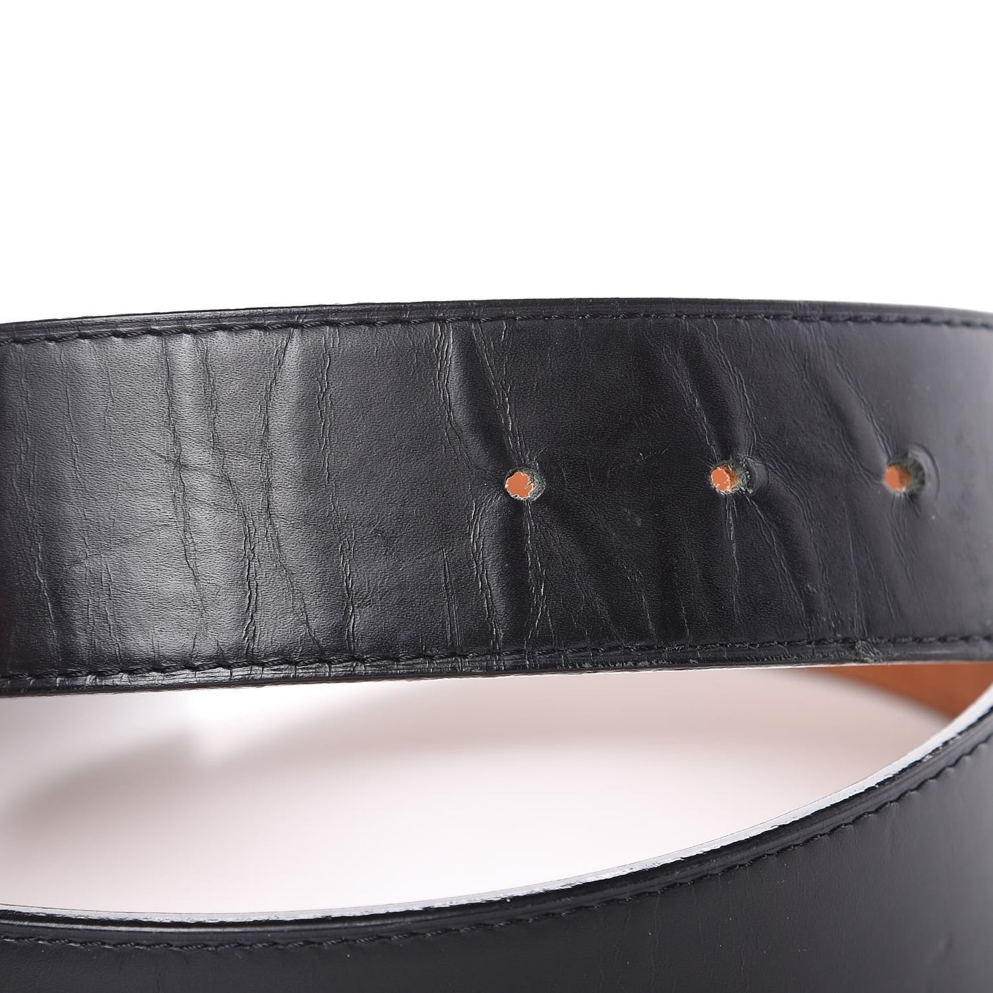 Calfskin Jeans Belt 90 36 Black