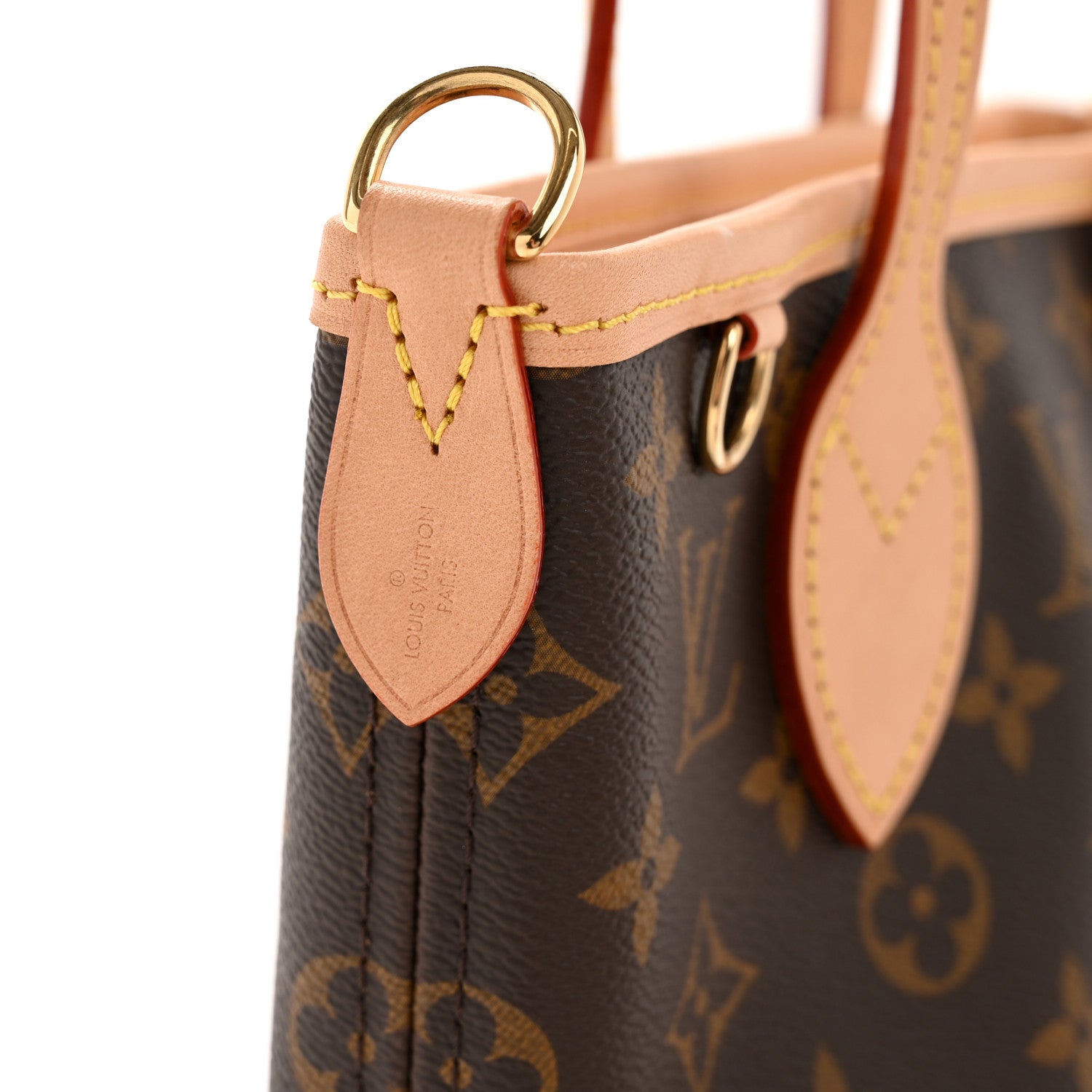 Louis Vuitton Monogram Neverfull BB Beige 6 of 13