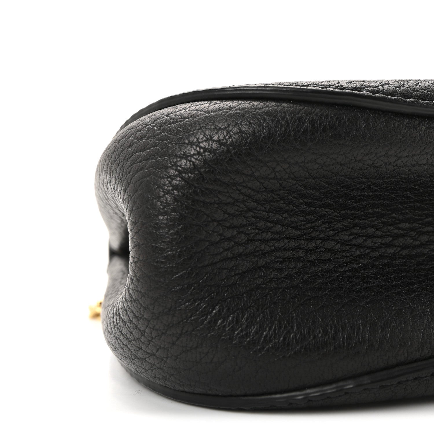 Chloe Grained Lambskin Nano Drew Shoulder Bag Black 7 of 8