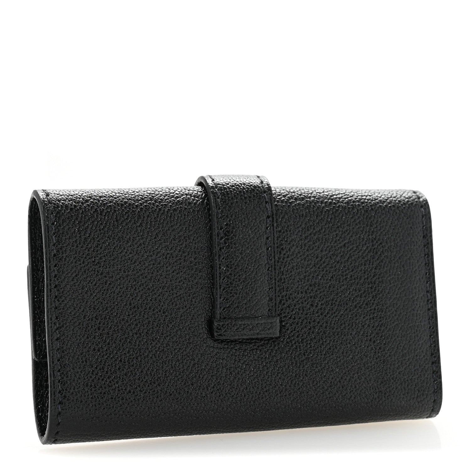 Hermes Chevre Mysore Bearn Multicles 4 Key Holder Black 3 of 9
