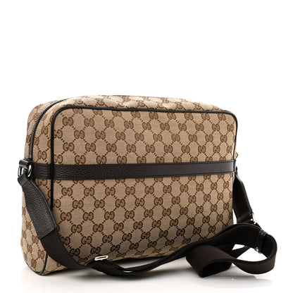 Gucci Monogram Messenger Bag Dark Brown 3 of 9
