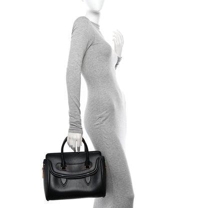 Alexander McQueen Calfskin Small Heroine Black 2 of 22