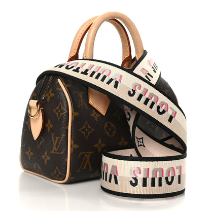 Louis Vuitton Monogram Speedy Bandouliere 20 Black 3 of 10