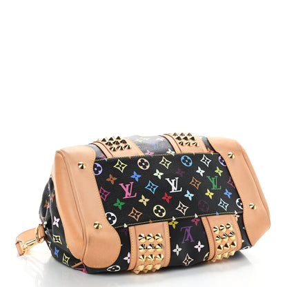 Louis Vuitton Monogram Multicolor Courtney MM Black 4 of 11