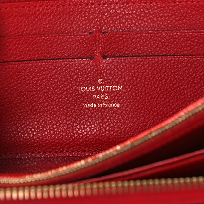 Louis Vuitton Empreinte Zippy Wallet Scarlet 6 of 9