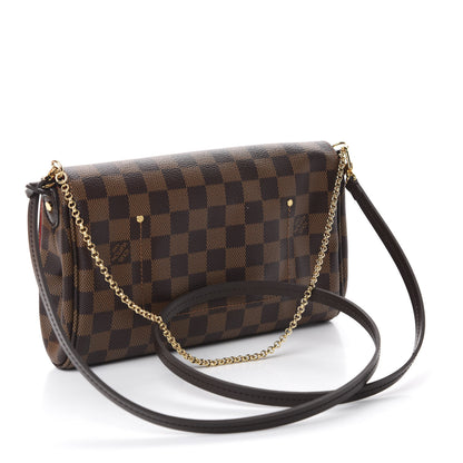 Louis Vuitton Damier Ebene Favorite MM 3 of 13