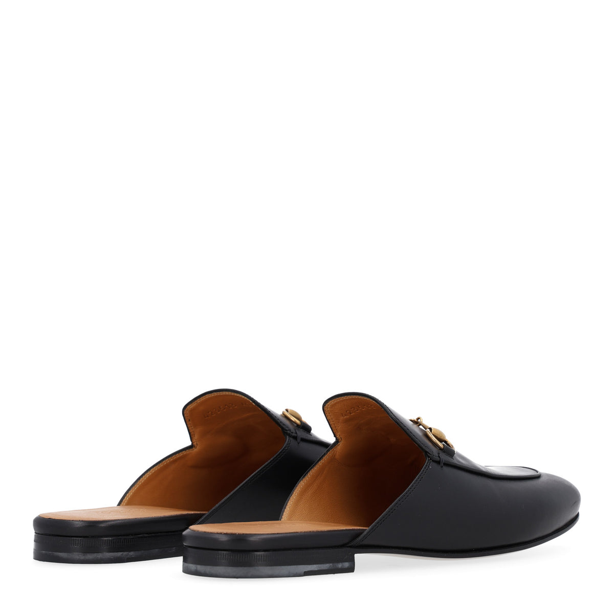 Gucci Calfskin Womens Princetown Slippers 40 Black 5 of 10