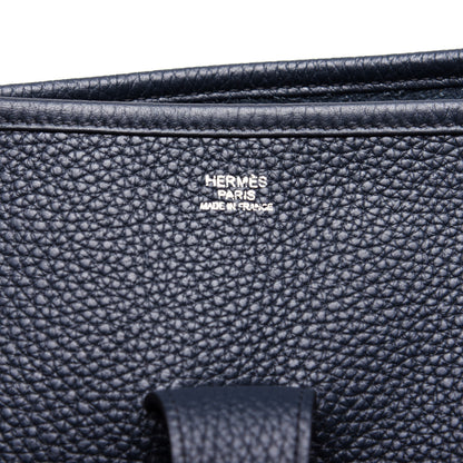 Hermes Taurillon Clemence Evelyne III TGM Black 7 of 8