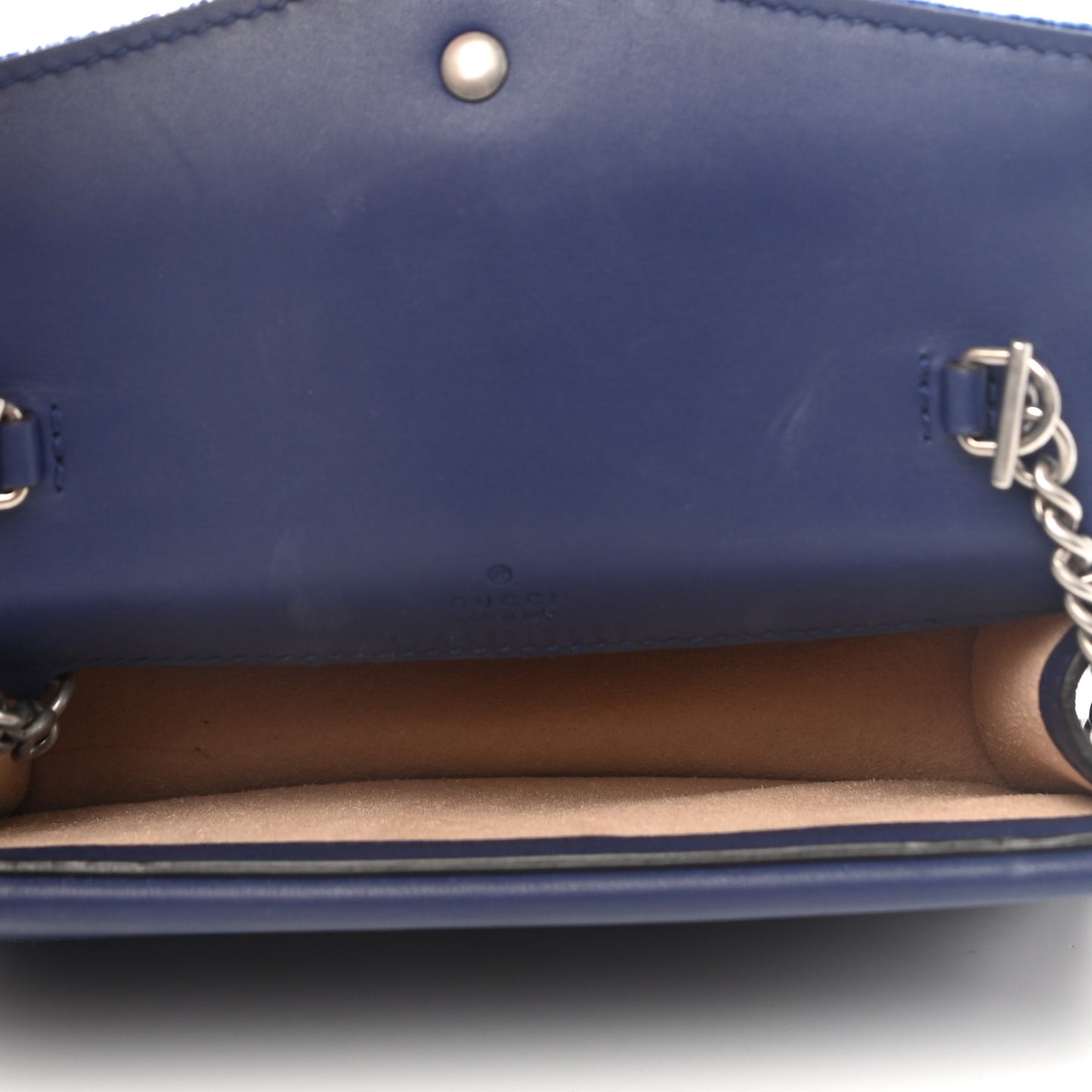 Velvet Super Mini Dionysus Shoulder Bag Cobalt