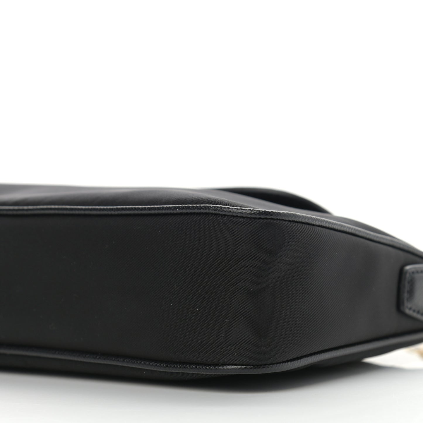 Tessuto Nylon Saffiano Crossbody Bag Black