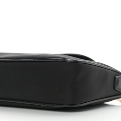 Prada Tessuto Nylon Saffiano Crossbody Bag Black 11 of 11