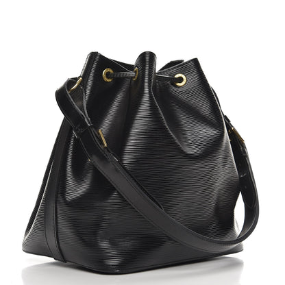 Louis Vuitton Epi Petit Noe Black 3 of 9