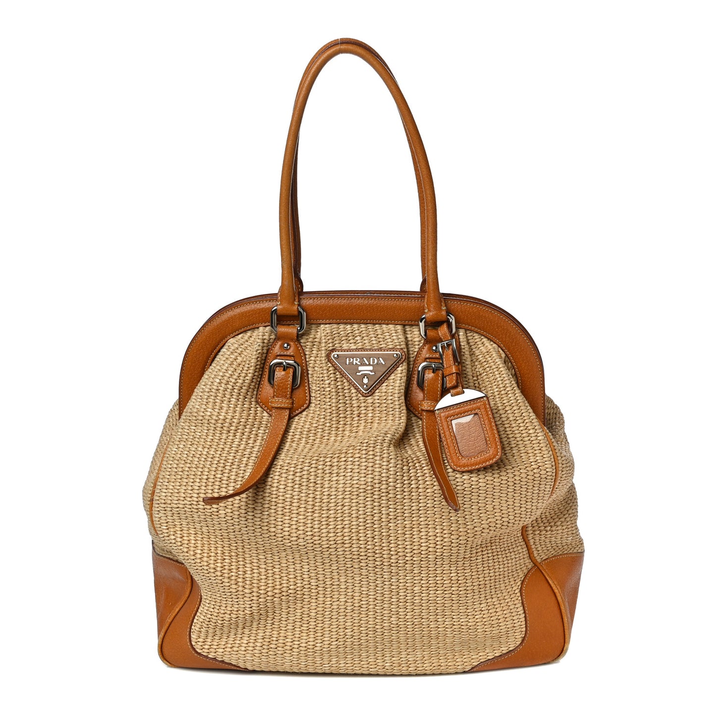Paglia Cinghiale Frame Bag Naturale Cuoio