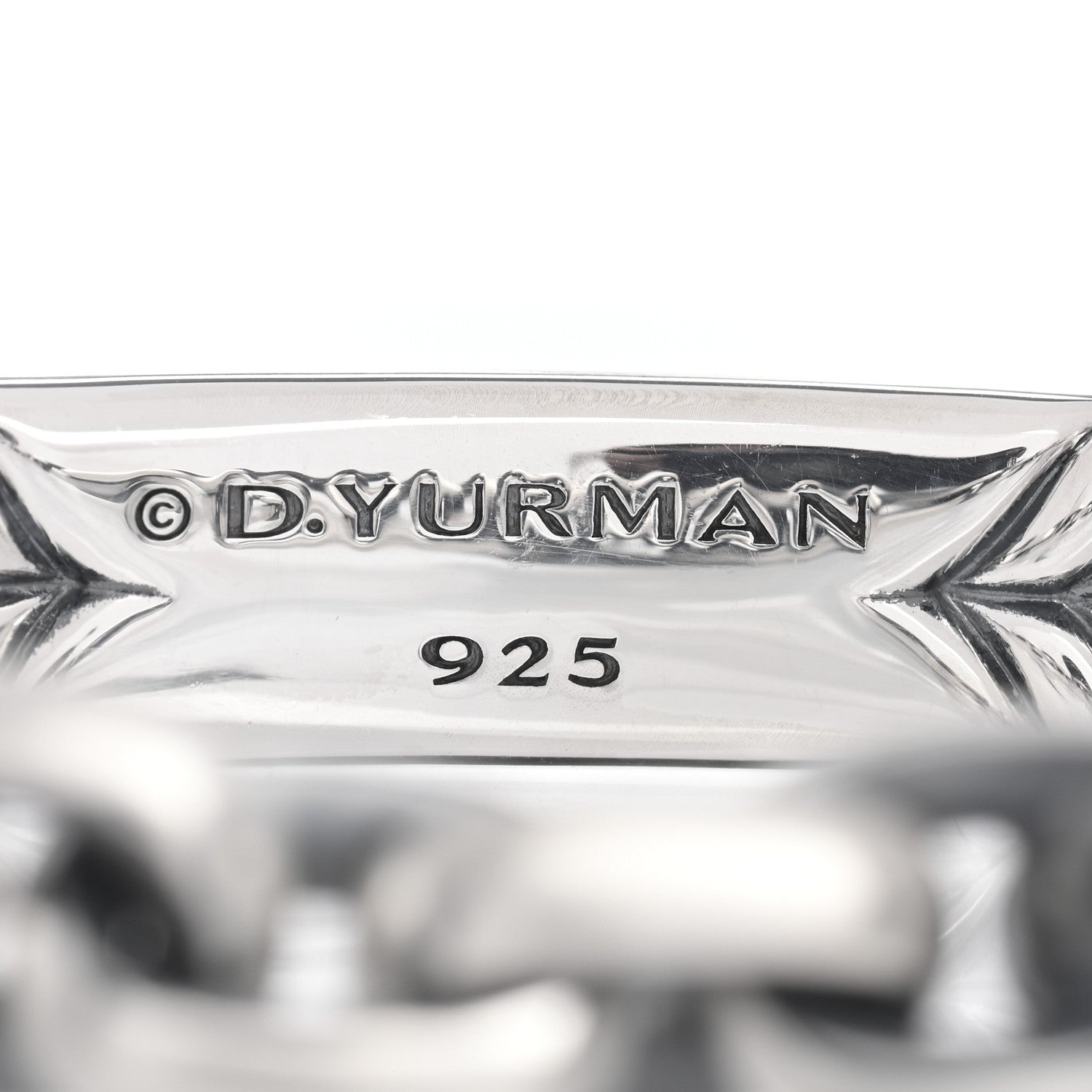 David Yurman Sterling Silver Streamline ID Bracelet 4 of 4