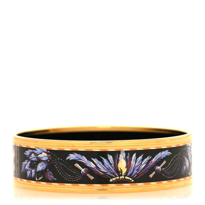 Hermes Enamel Printed Medium Brazil Bracelet 65 3 of 5