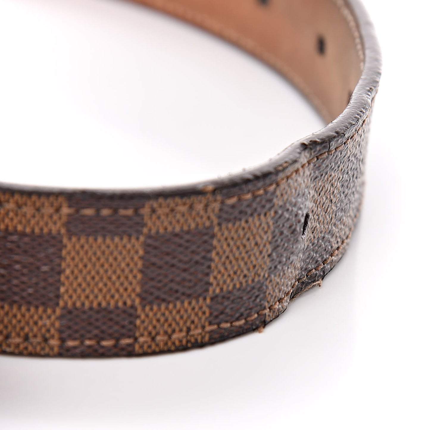 Damier Ebene Mini 25mm Belt 80 32