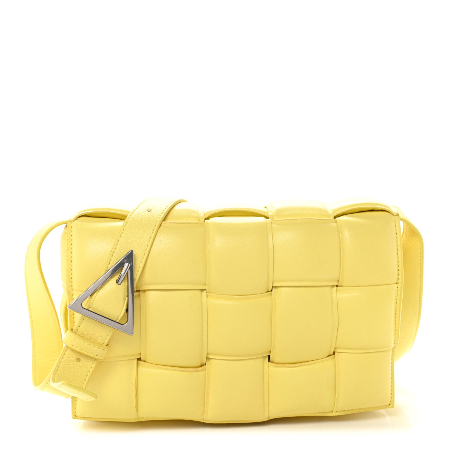 Bottega Veneta Nappa Maxi Intreccio Padded Cassette Crossbody Bag Sherbert 1 of 11