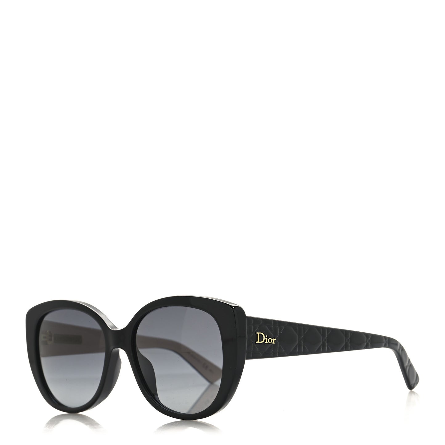 Cannage Dior Lady 1N Sunglasses Black Pink