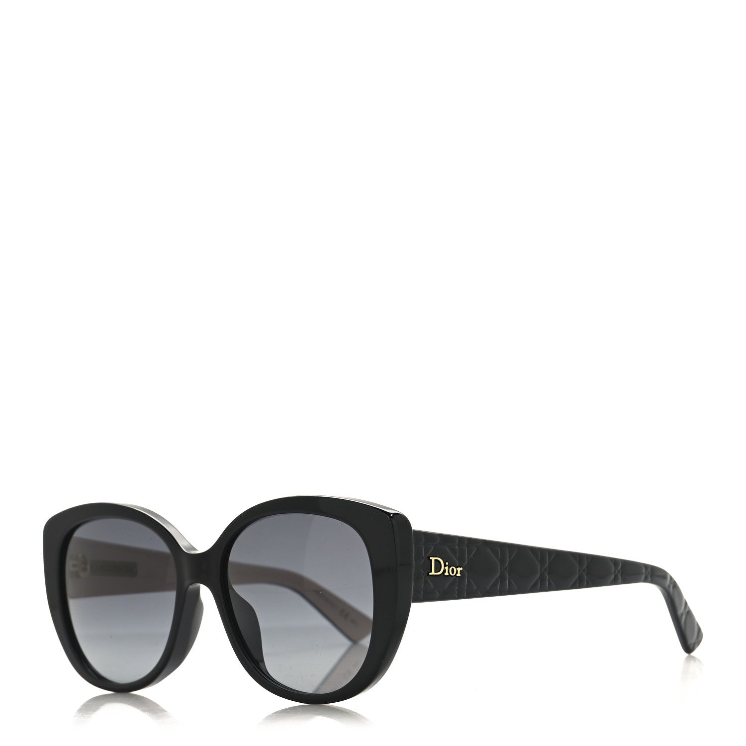 Christian Dior Cannage Dior Lady 1N Sunglasses Black Pink 1 of 9