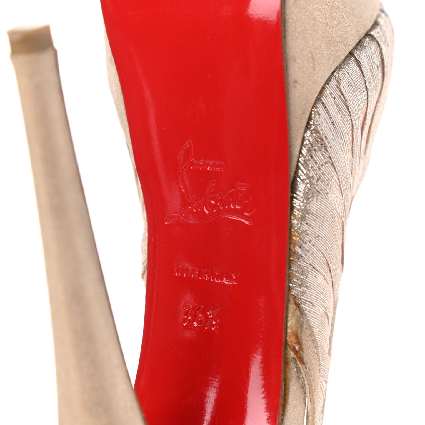 Suede Evadiva Plato 150 Platform Pumps 36.5 Nude