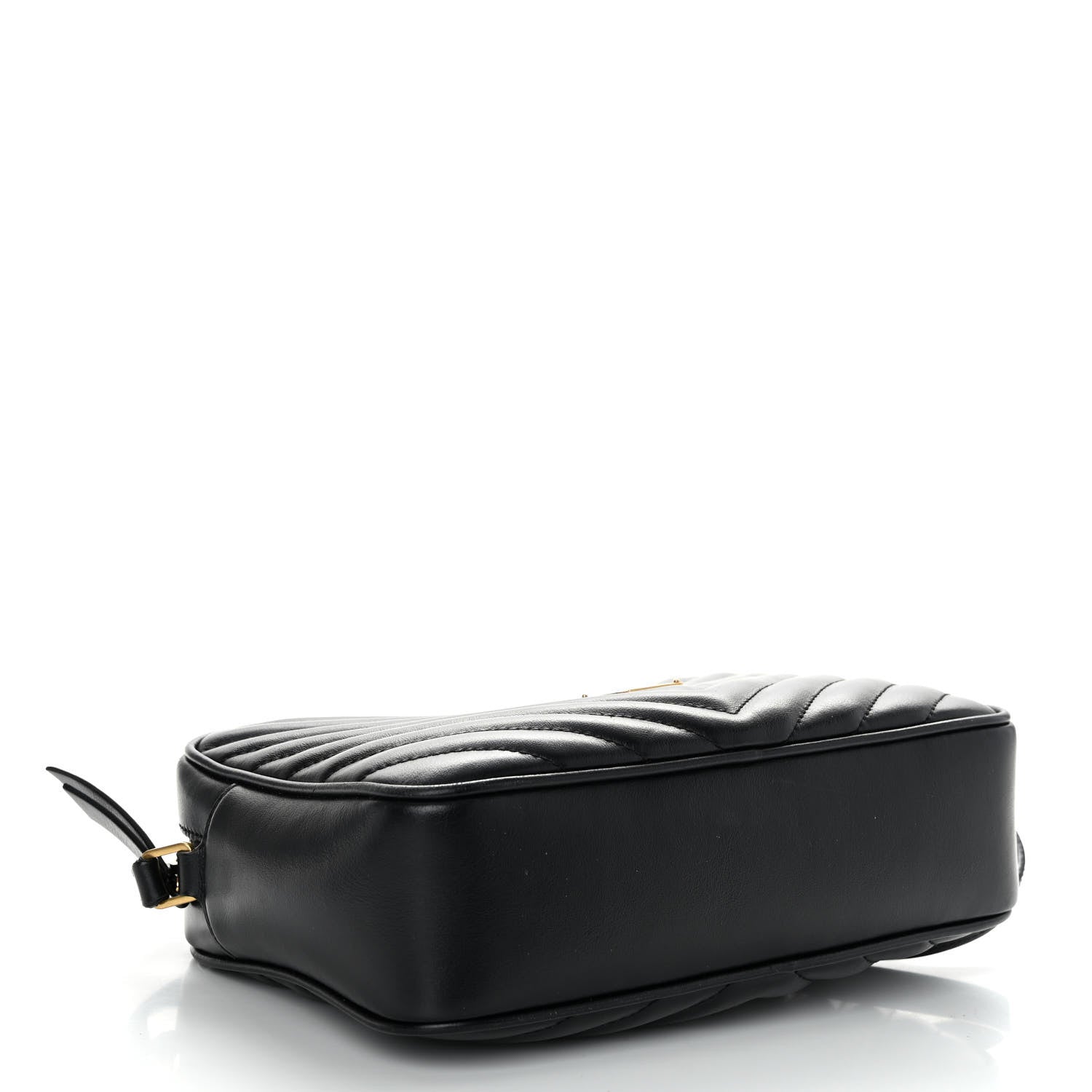 Saint Laurent Calfskin Matelasse Monogram Lou Camera Bag Black 4 of 9