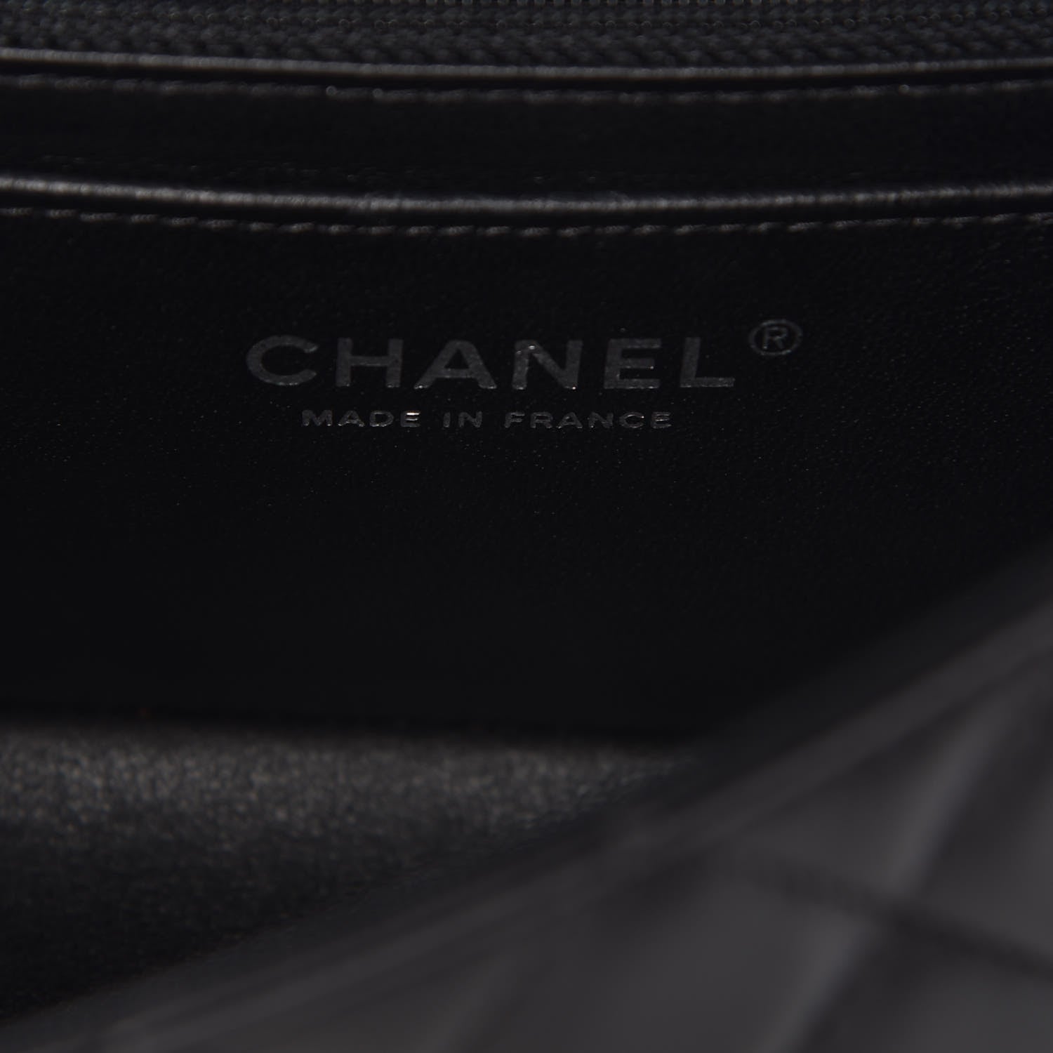 Chanel Lambskin Quilted Mini Rectangular Flap Black 6 of 12