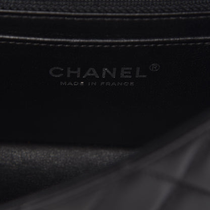 Chanel Lambskin Quilted Mini Rectangular Flap Black 6 of 12