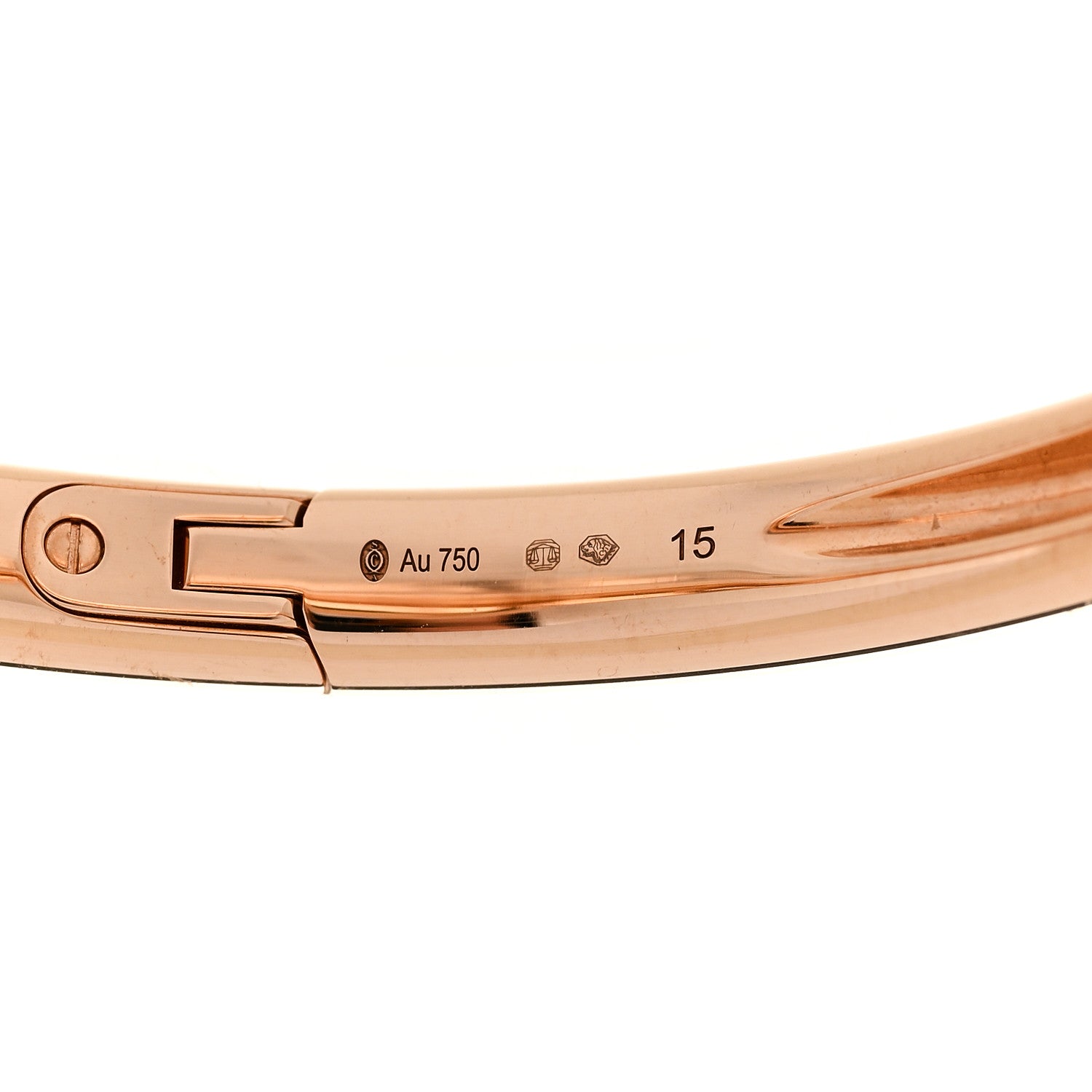 Cartier 18K Pink Gold 19mm Baignoire Quartz Watch 15 5 of 6
