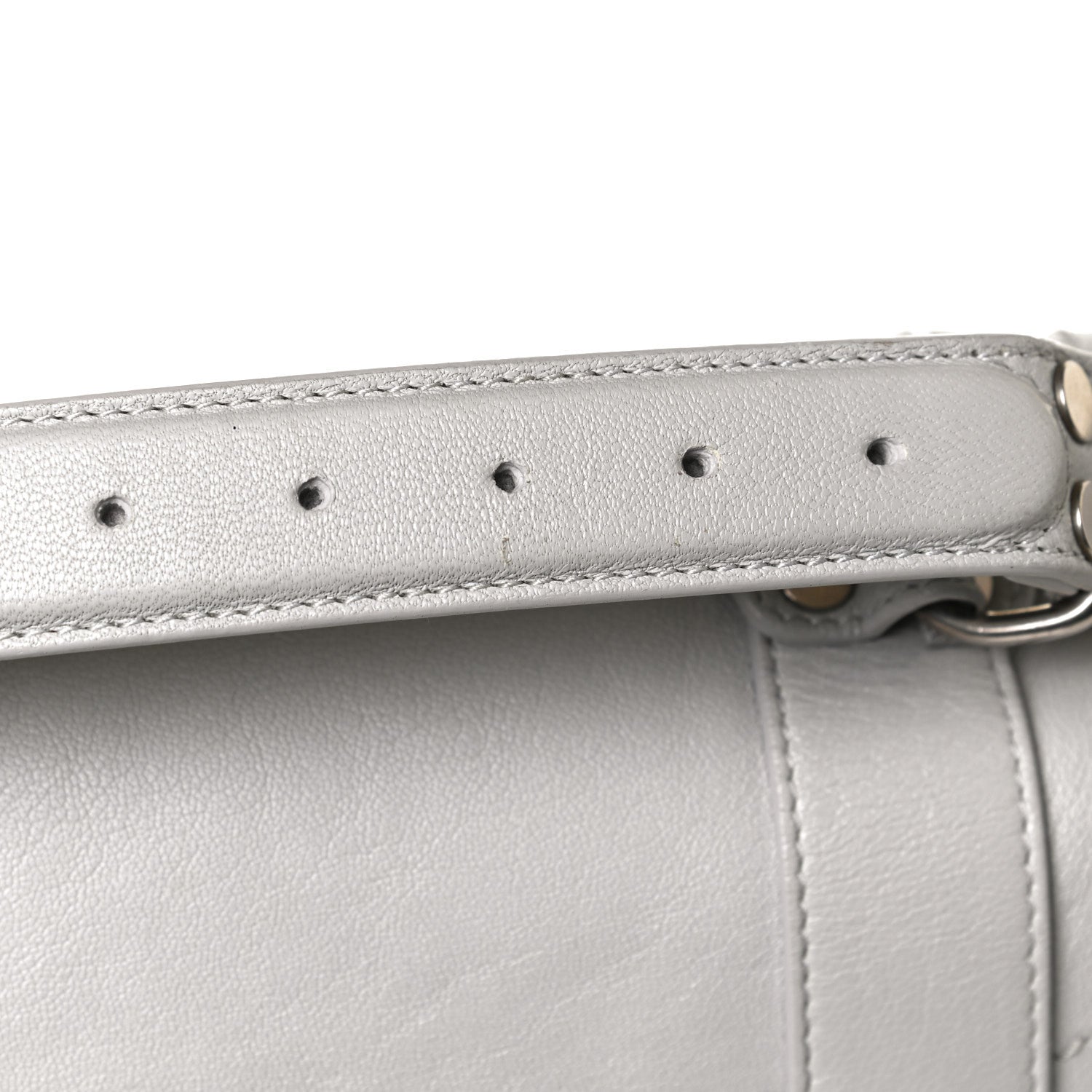 Proenza Schouler Lambskin Medium PS1 Satchel Pale Steel 13 of 15
