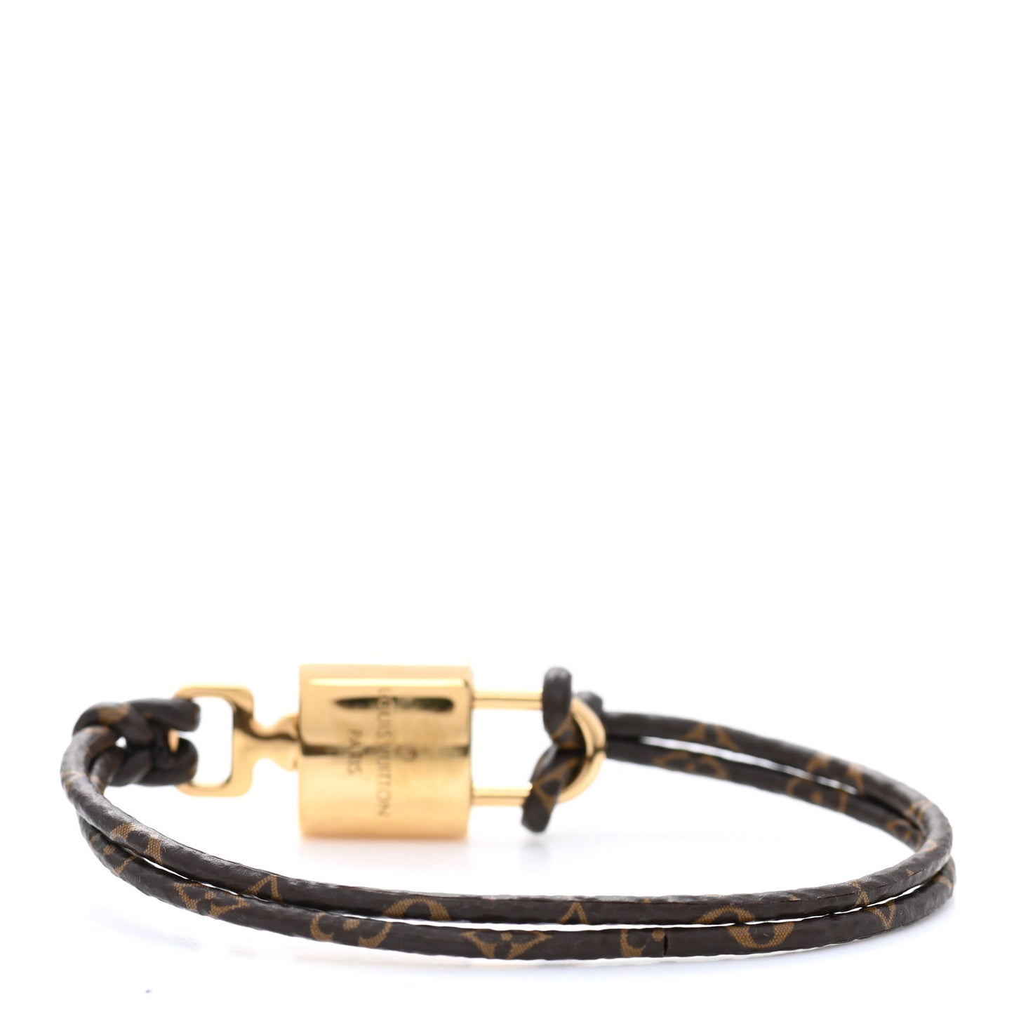 Monogram LV Padlock Bracelet 17