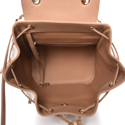 Chanel Caviar Quilted Business Affinity Backpack Beige 5 of 7