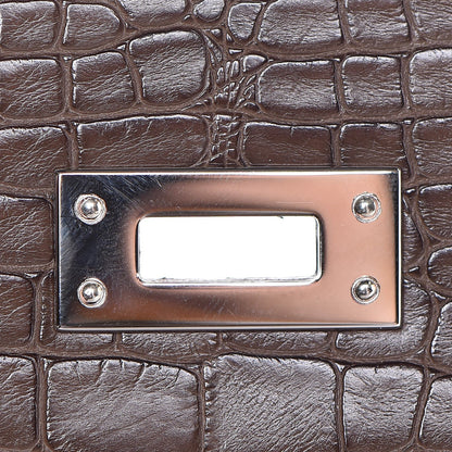 Hermes Matte Alligator Kelly Pochette Ebene 22 of 25