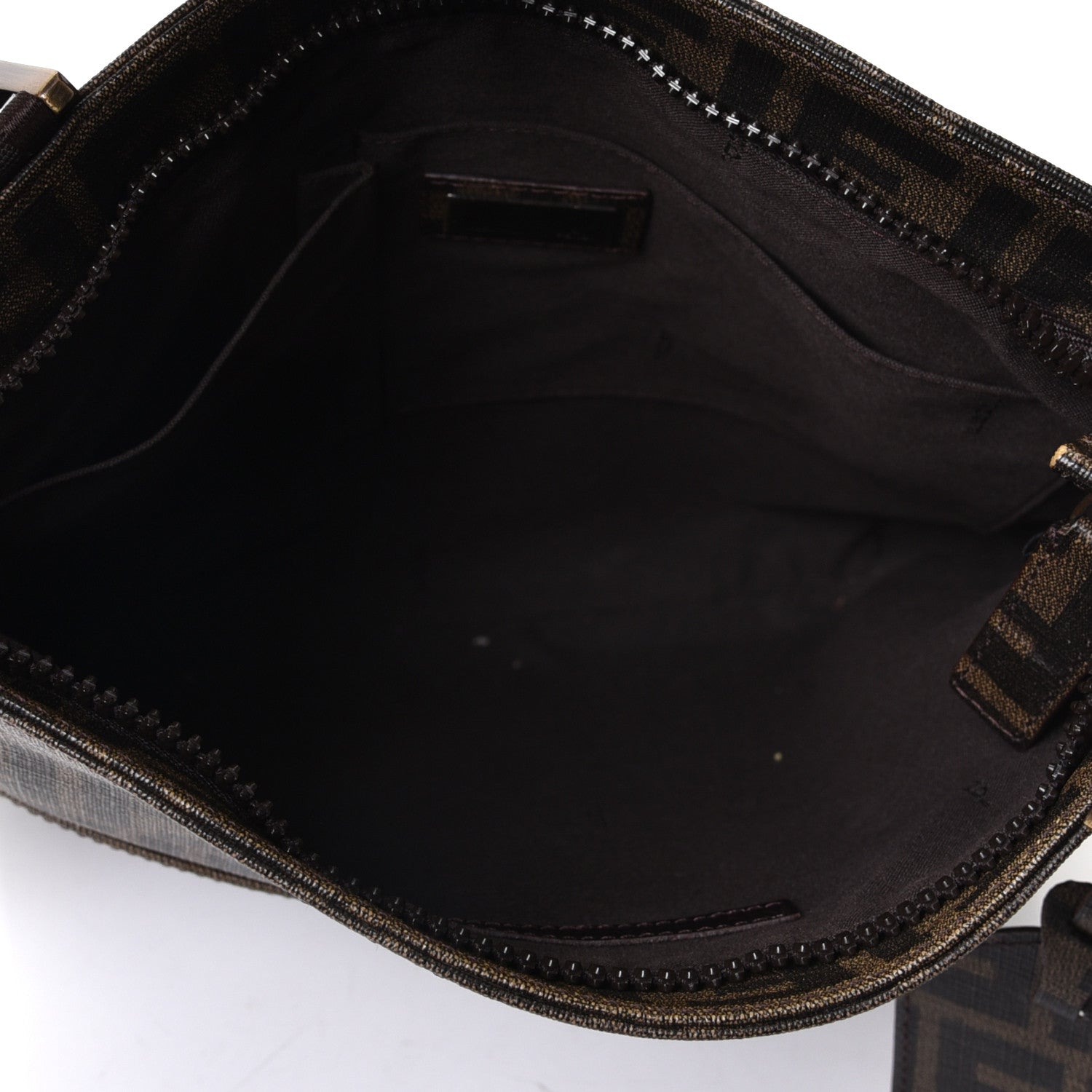 Fendi Zucca Spalmati Messenger Bag Tobacco 7 of 10