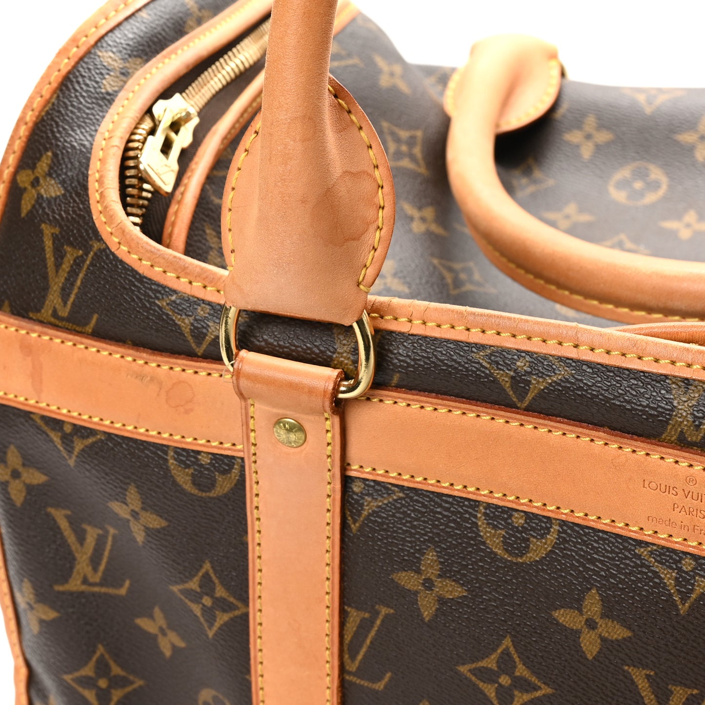 Monogram Dog Carrier 40