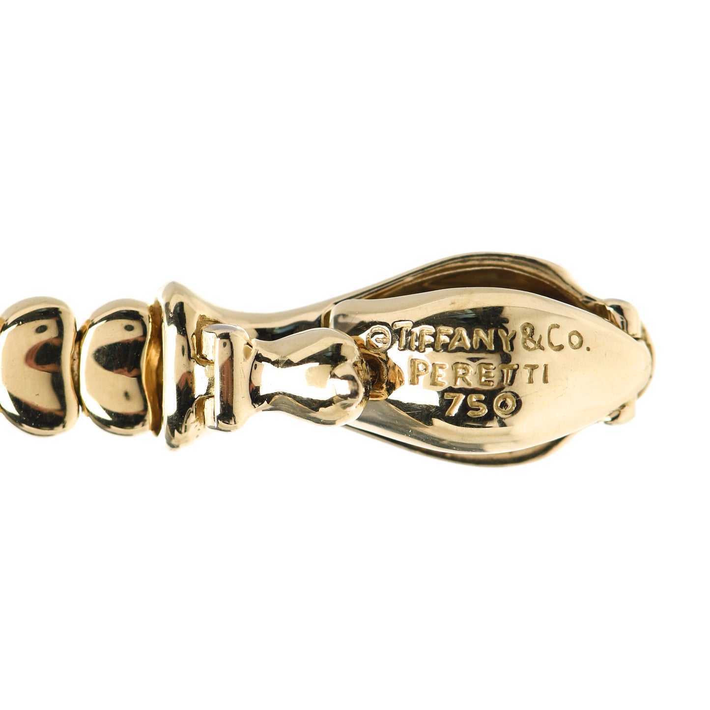 18K Yellow Gold Elsa Peretti Snake Necklace