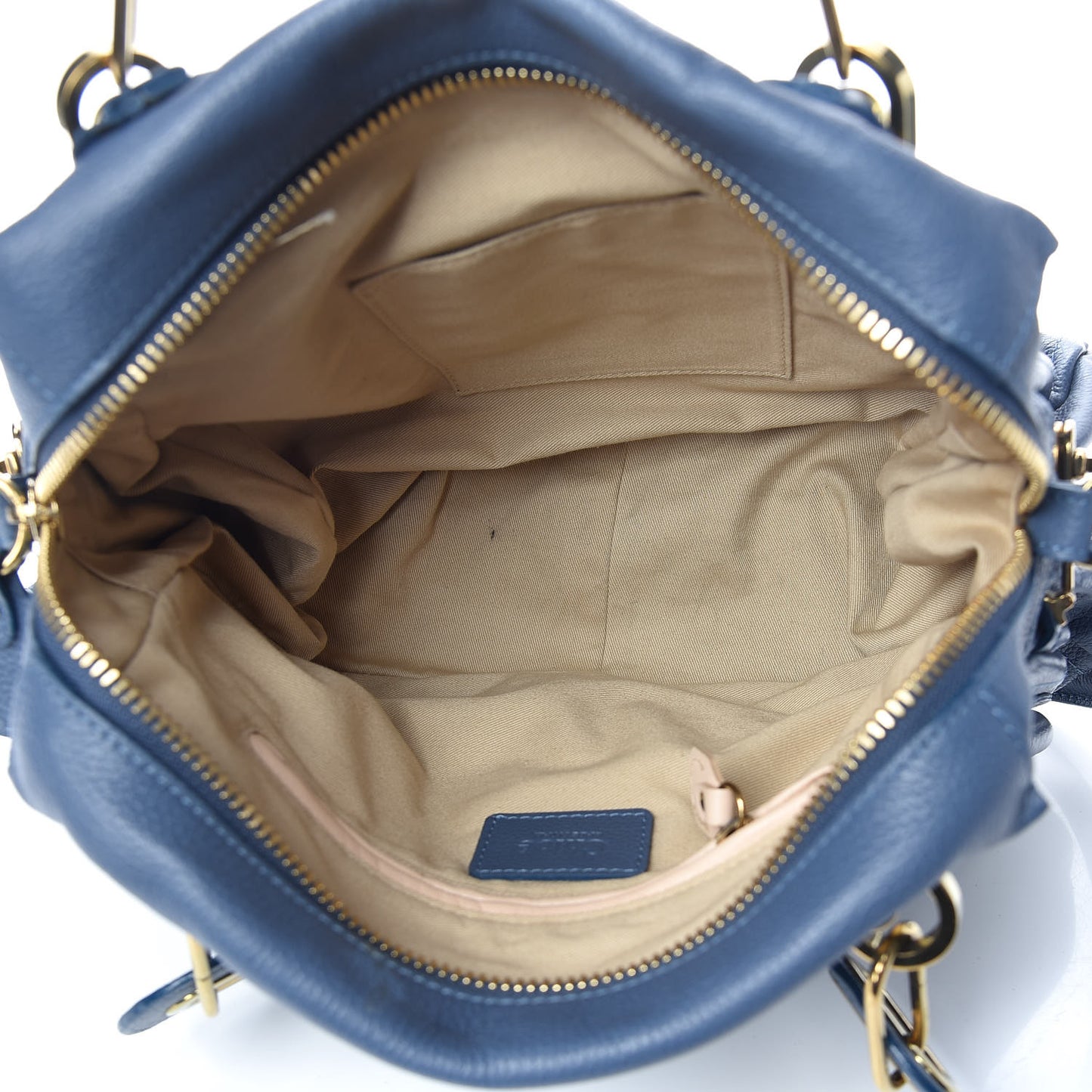 Calfskin Medium Paraty Scuba Blue