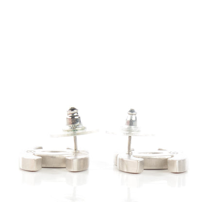 Chanel Lambskin CC Earrings Pink 2 of 4