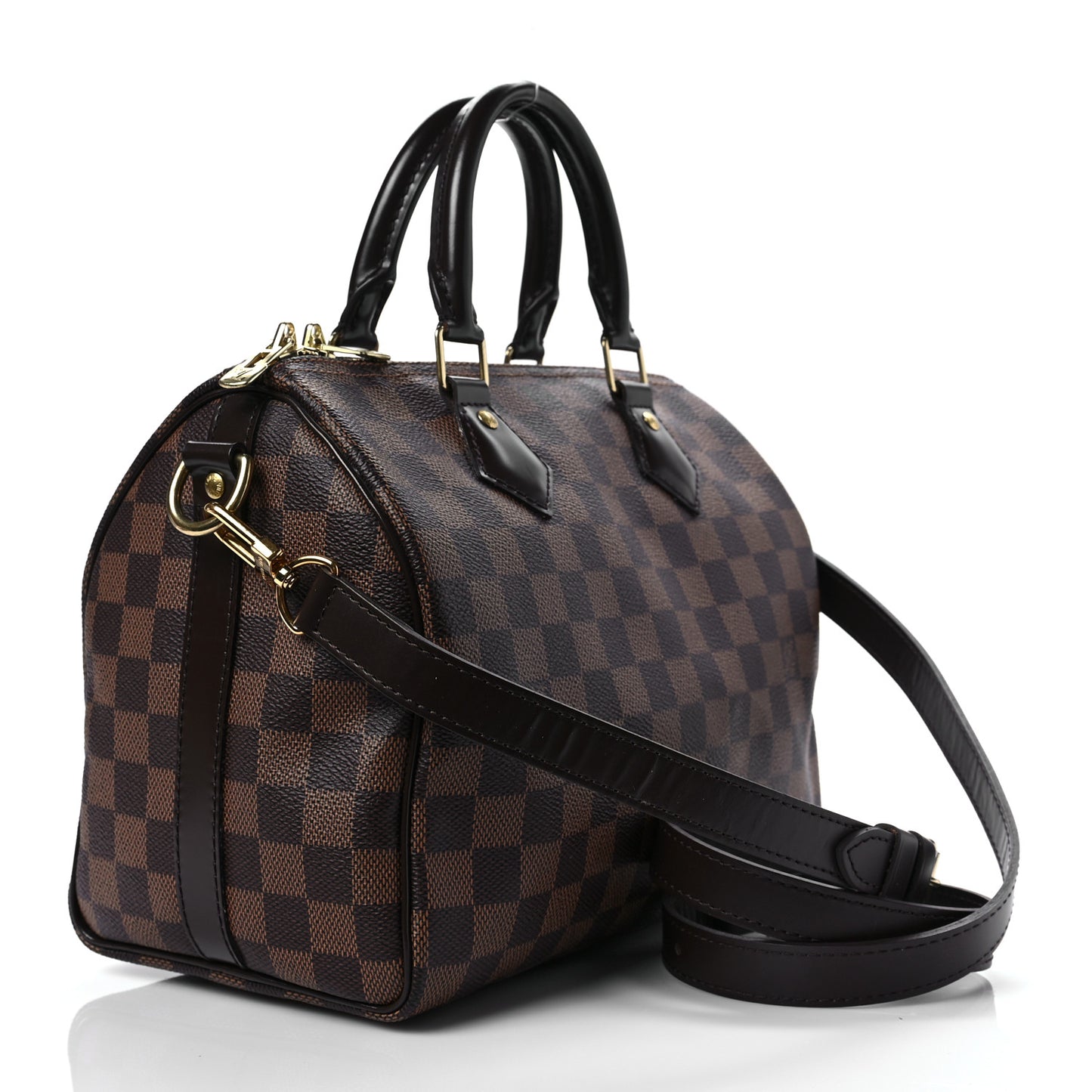 Damier Ebene Speedy Bandouliere 25