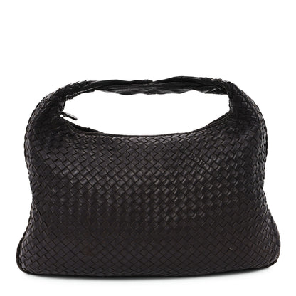Bottega Veneta Nappa Intrecciato Large Veneta Hobo Ebano 1 of 14