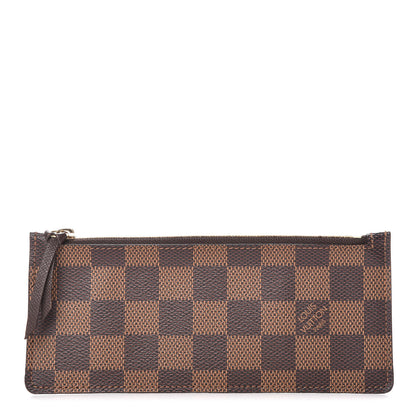 Louis Vuitton Damier Ebene Josephine Wallet Zippered Insert 1 of 8