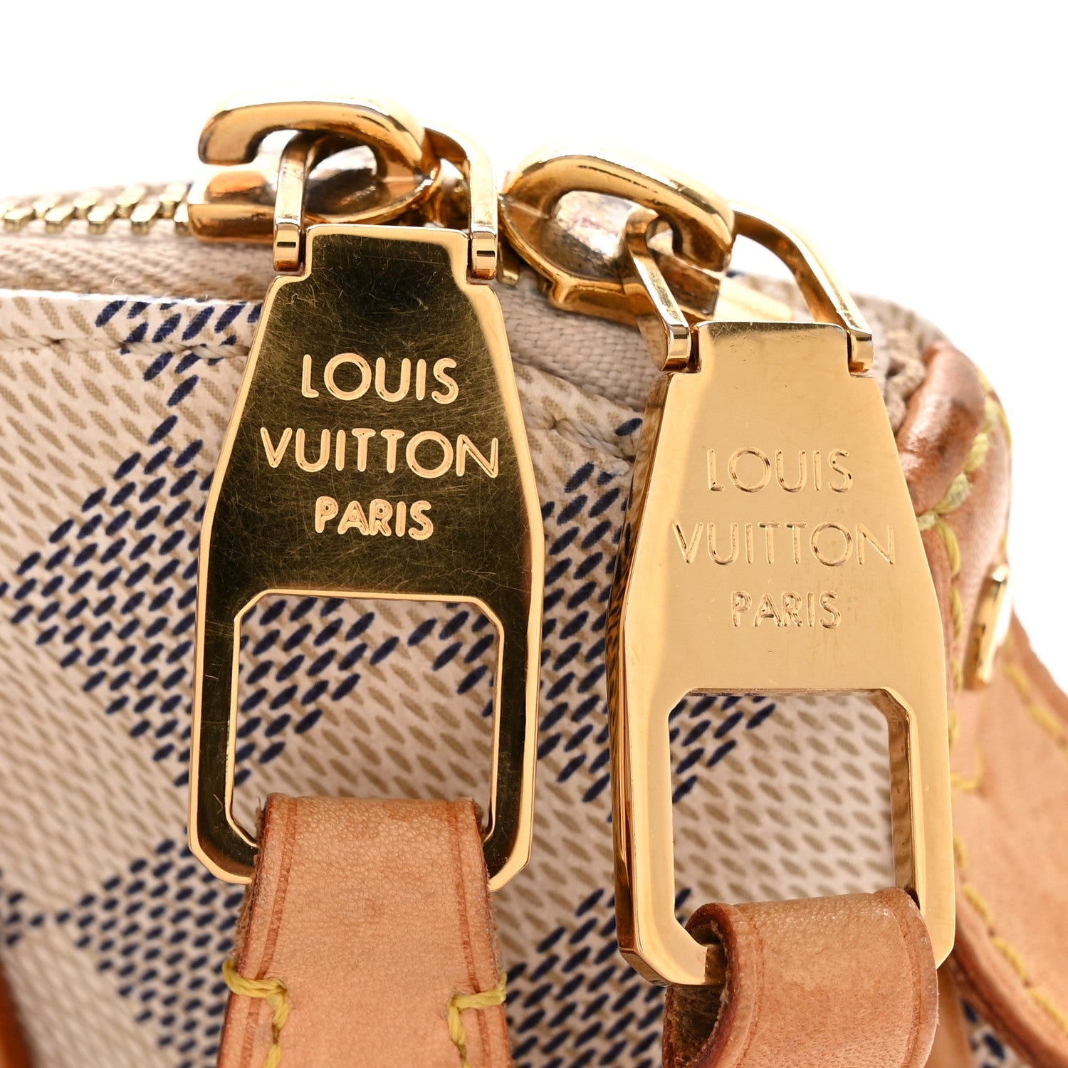 Louis Vuitton Damier Azur Figheri GM 10 of 13