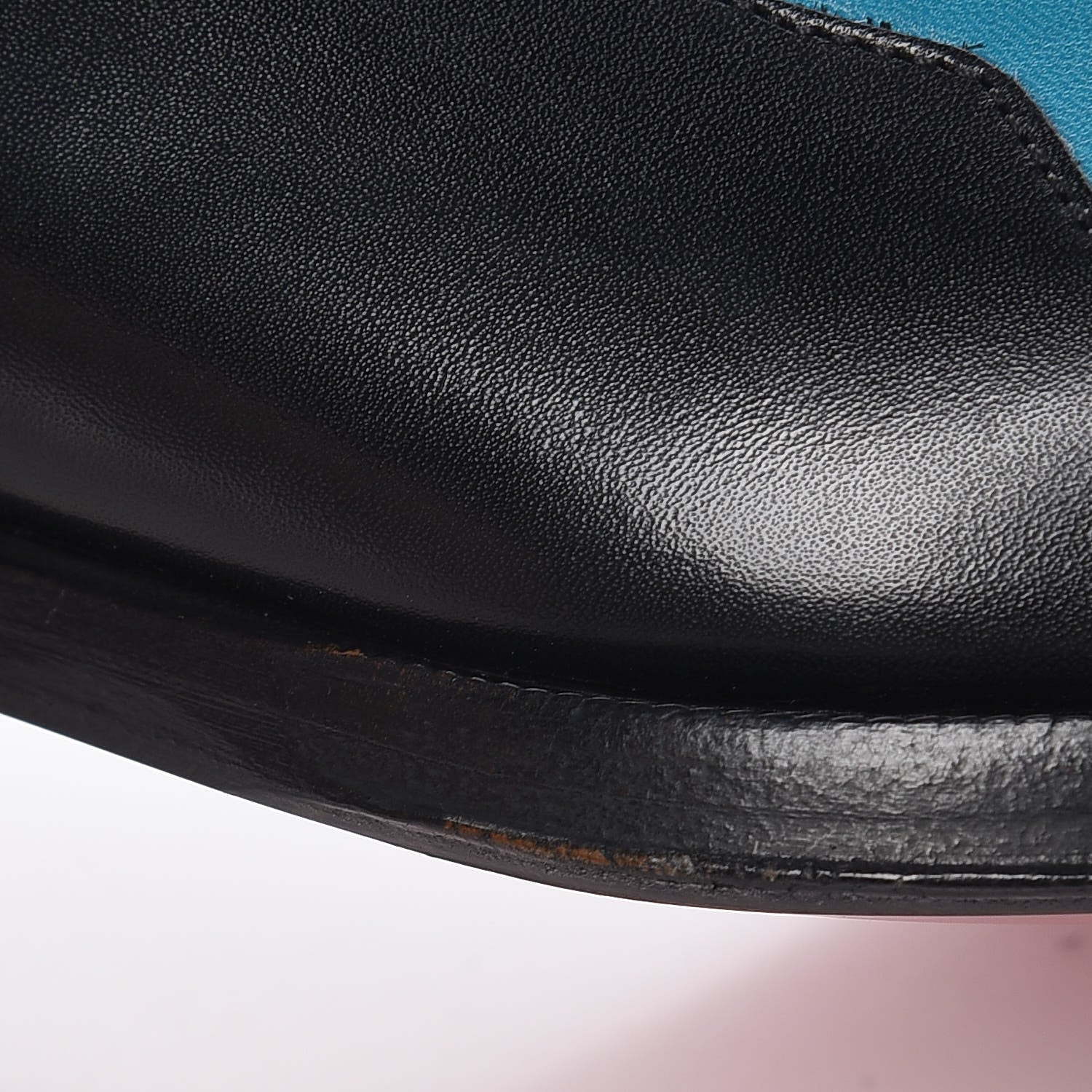 Christian Louboutin Calfskin Mens Chrisolido Flat Oxfords 40.5 Black 9 of 9