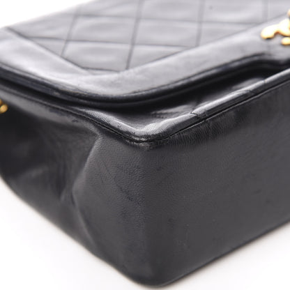 Chanel Lambskin Quilted Medium Single Flap Black 10 of 19