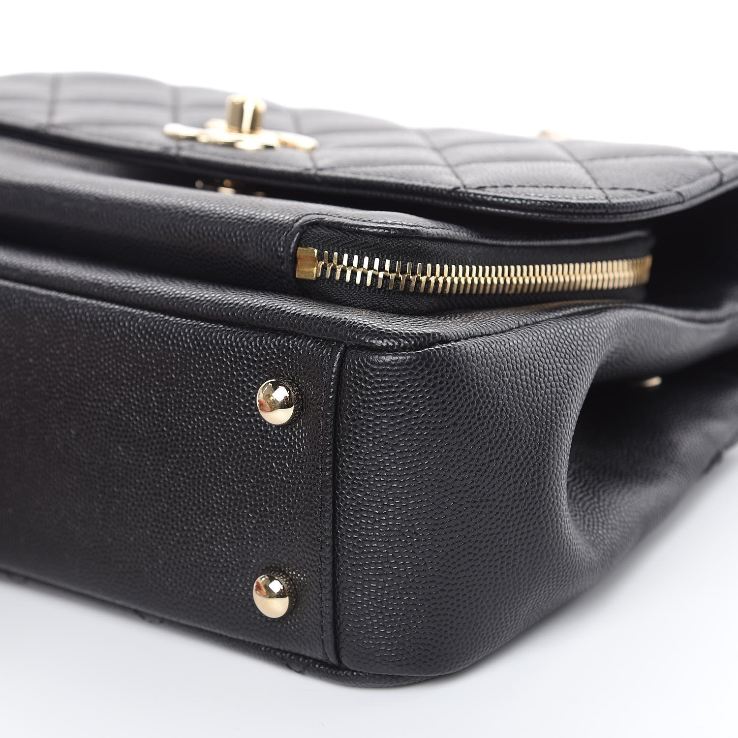 Chanel Caviar Quilted Medium Business Affinity Flap Black 9 of 11